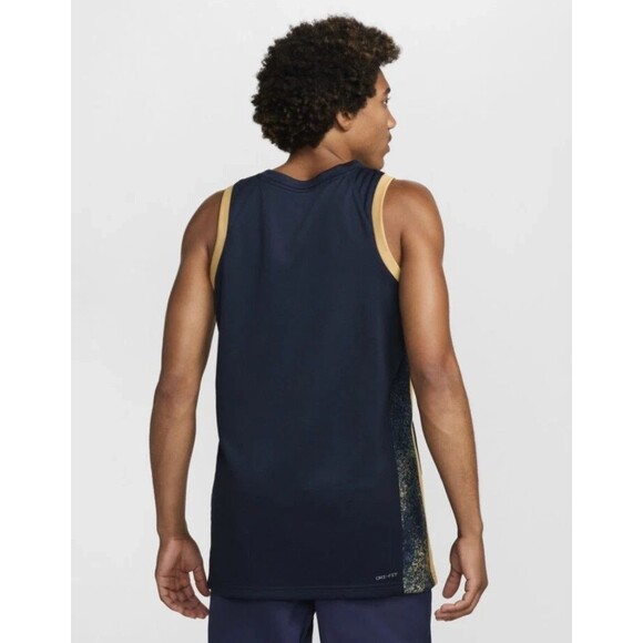 Nike Team USA 50th Anniversary 2024 Olympics Navy Gold Sample Jersey  L, 2XL - Picture 2 of 8